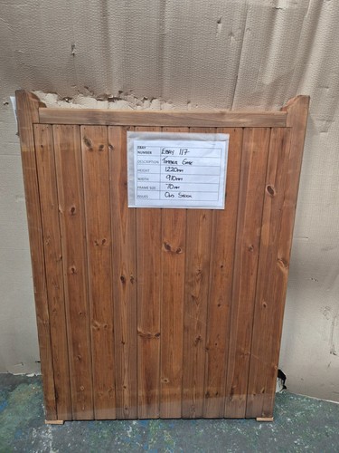 Double boarded flat - boarded, top