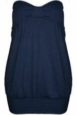 Womens knot boob tube - knot,