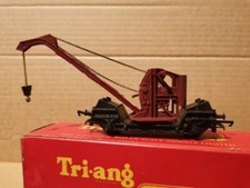 Triang OO Gauge R127 BREAKDOWN CRANE Wagon BOXED