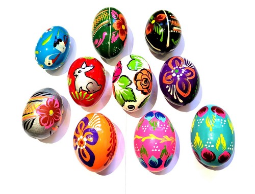 Handmade hand painted wooden - handmade,