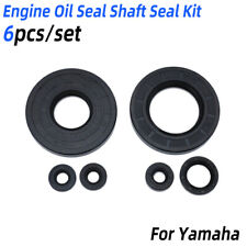 6PCS Engine Oil Seal Shaft