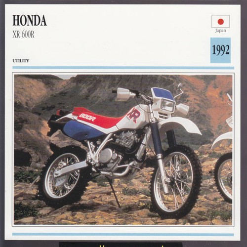 1992 honda xr600r - 1992, 600cc