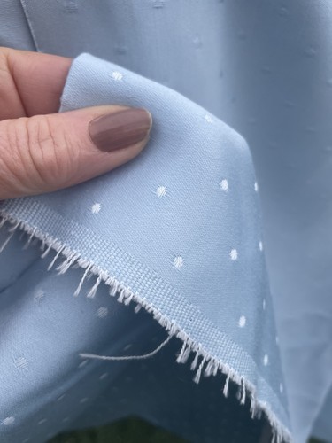 Pale blue ditsy polka - ditsy, dot