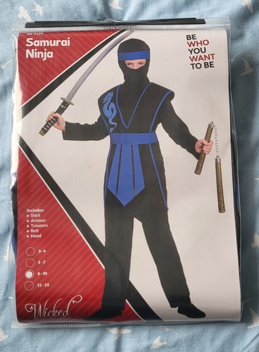 Blue samurai ninja suit 10 - samurai,