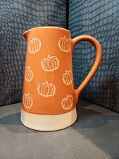 Orange Jug. Flower Vase