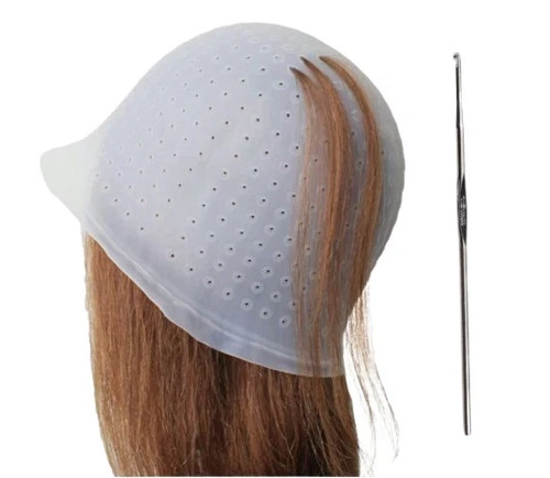 Reusable hair highlighting cap - hair,