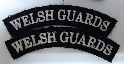 Welsh guards shoulder patch - guards,