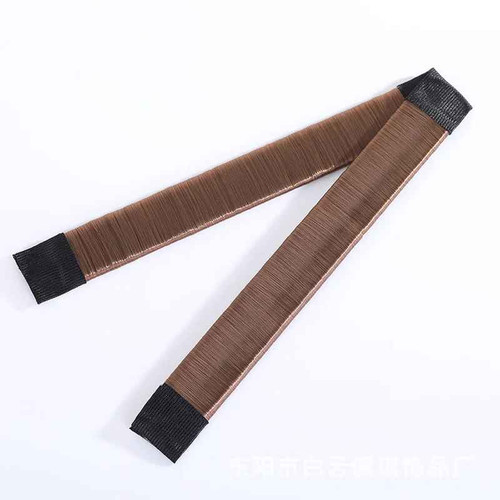 Hair bun snap bands new - bands,