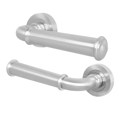 Satin internal door - satin, handle