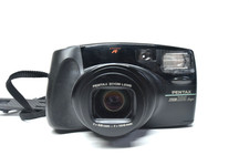 Pentax Zoom 105 Super 35mm Film Point and Shoot Camera Tested Working