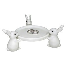 Vintage Three Bunny Trinket