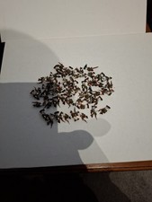 54 Vintage Hand Painted Lead