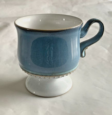Denby Castile Footed Mug Cup Blue Used Very Good Condition 3 available