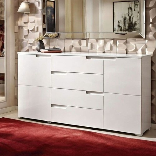 White sideboard high gloss - -,