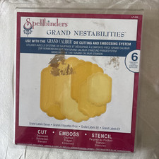 Spellbinders Grand Labels Eleven Dies Use With Grand Calibur System 
