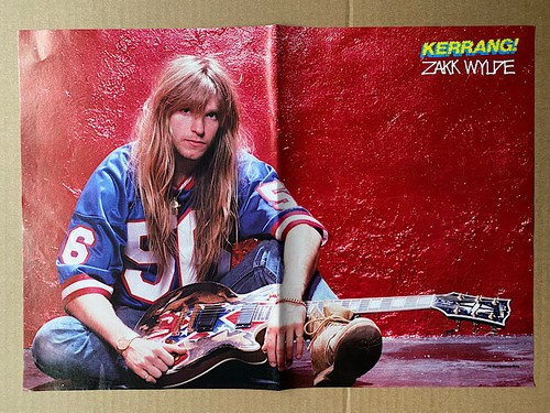 Zakk wylde kerrang - zakk, pin-up