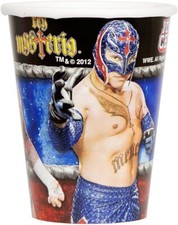 WWE 9oz Paper Cups x8