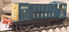 Lima Motor O Gauge Scratch Built CROWLE WORKS Blue Diesel 101 Train Locomotive