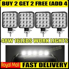 12V LED Work Light Bar Flood Spot Lights Driving Lamp Offroad Car Truck SUV