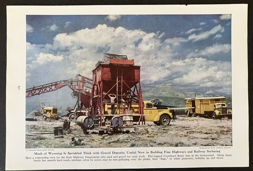 1945 wyoming gravel deposit - wyoming,