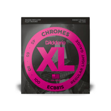 D'Addario ECB81S Chrome Flat
