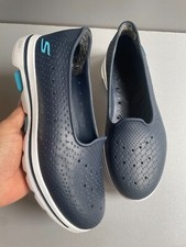 womens Skechers Cali Gear navy water friendly slip on shoes uk 5