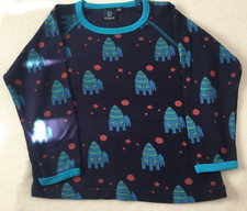 ej sikke lej Space Rocket Long-Sleeved Top Size EU 104, UK 4-5 years