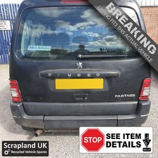 PEUGEOT PARTNER COMBI Mk1 Facelift 2003-2008 1.6HDi Black Manual - Fuses x4