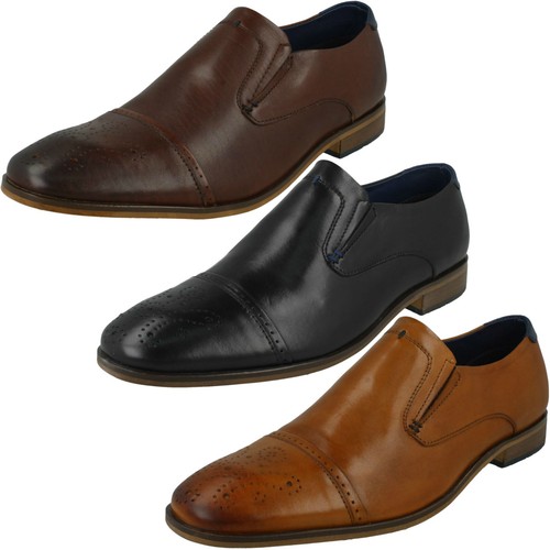 Mens pod formal slip shoes - pod, on