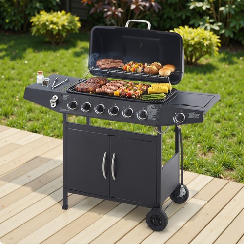 Burner bbq propane gas grill - 6,