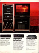 Fisher 1980s Vintage Magazine