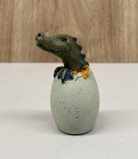 Genesis Creations Ltd Carol Lynn Penny Green Hatching Dragon Nesslet Figurine