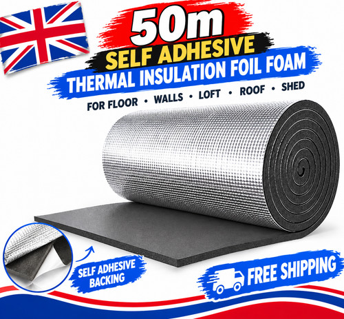50m self adhesive thermal - 50m,