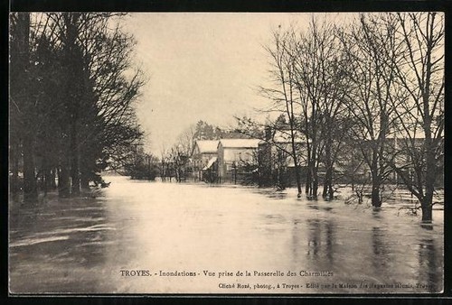Troyes inondations vue - vue, prize