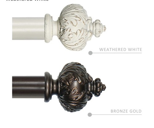 Etackram curtain rod - 1", with