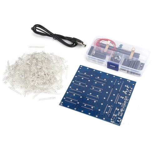 8x8x8 led diy cube light - diy,