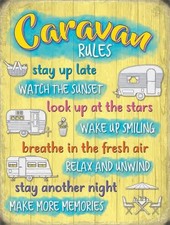 Caravan Rules - Fridge Magnet
