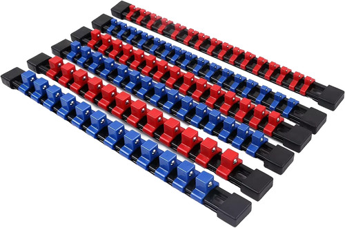 Autojack 6pc socket rail - 6pc,