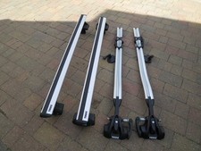 Thule WingBar Evo Roof Bars with x2 Outride 561 Bike Carriers - VW Golf 2013/19 