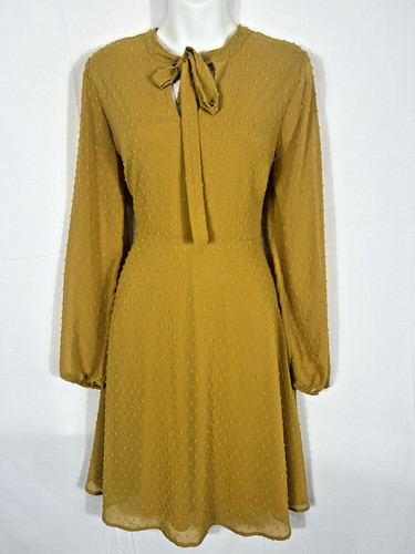 Womens swiss dot tie neck - womens,
