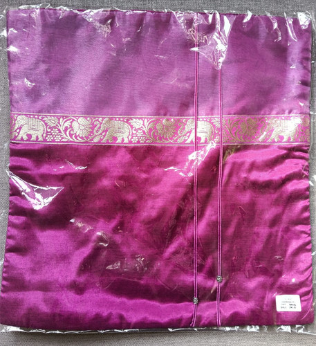 Thai silk cushion cover - , with