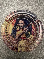 Bob Marley Ashtray Glass Brand