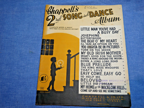 Vintage sheet music - music,