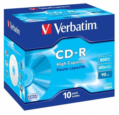 Pack verbatim r high - verbatim, cd-r