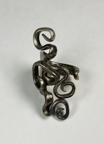 Fork octopus twisted ring - twisted,