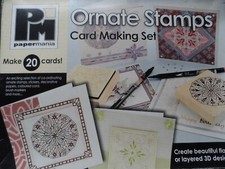 Card Making Set-Ornate stamps-please read description