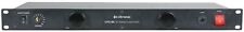 Citronic CPD-8C 19" Rack Mount 8 Way IEC Power Conditioner RFI/EMI Filter, Black