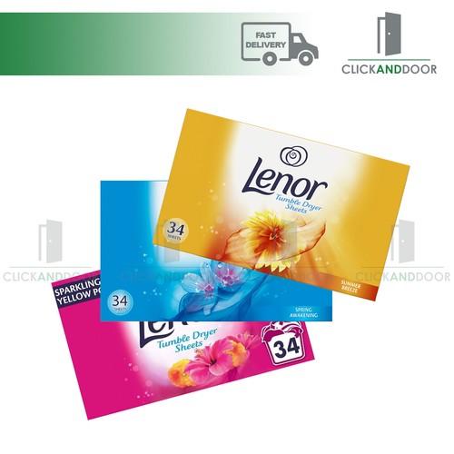 Lenor tumble dryer sheets - lenor,