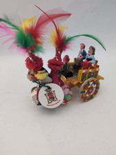 Vtg  Folk Art Horse & Wedding