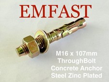 M16 x 105 THROUGH BOLTS